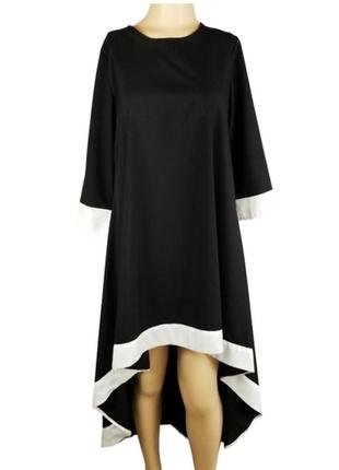 Женственное платье на пышные формы.