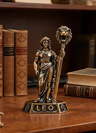 Статуетка з латуні знак зодіаку «лев» арт. 08359