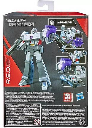 Трансформер мегатрон hasbro transformers r.e.d. generations megatron 15,5 см (первое поколение) 5