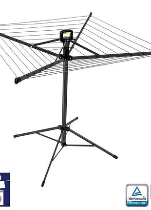 Сушилка для белья напольная casa si pop-up rotary 20m anthracite (cs92039b)