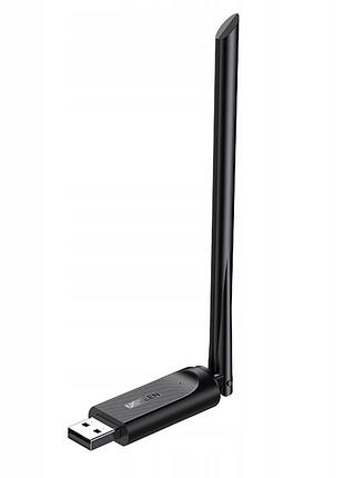 Wi-fi адаптер ugreen cm496 ac650 high-gain dual band wireless usb adapter(ugr-90339) ugr-90339