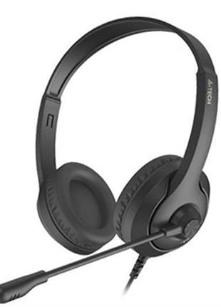 Гарнитура a4tech fh100u stone black
