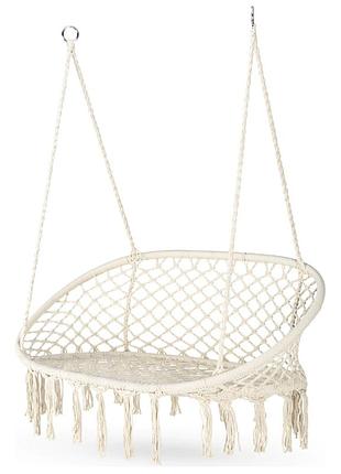 Садова гойдалка boho outtec бежевий