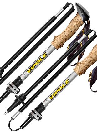 Палки трекинговые vipole fuji cork 130 dlx (s25 40)