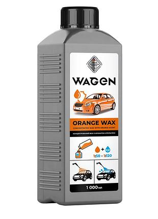 Orange wax, 1 л — висококонцентрований віск з ароматом апельсина для захисту та блиску авто