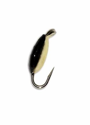 Мормышка intech ice jig личинка с петелькой l5.0 1шт #06 космос