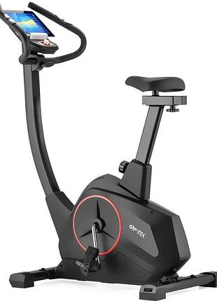 Велотренажер gymtek xb4000 iconsole+ електромагнітний червоний