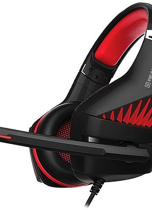 Гарнитура real-el gdx-7600 black/red