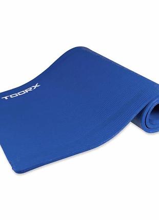 Коврик спортивный toorx fitness 172 х 61 х 1,2 см для йоги и фитнеса blue (mat-172)