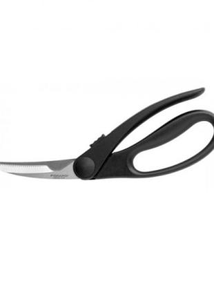Ножницы кухонные fiskars essential для птицы 23 см зазубренные лезвия 1023819