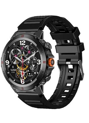 Смарт-часы w&o iwo x22 1.46". 330 mah, ip68 black