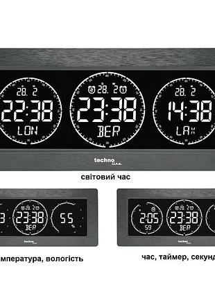 Часы настольные technoline wt458 black (wt458) 2