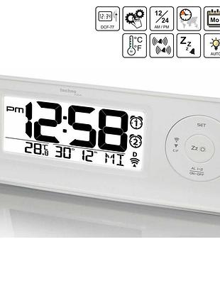 Годинник настільний technoline wt498 white (wt498) 3