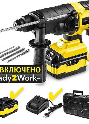 Перфоратор аккумуляторный trotec prds 20-20v + кейс (4415000210)