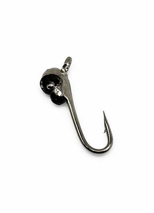 Мормышка intech ice jig неваляшка ø2.0 1шт #04 черный