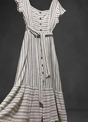 Летнее платье, next, лен! 2