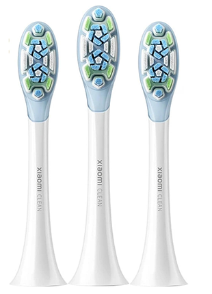 Насадки mijia mbs308 oscillation для mes609 mes610 clean 3 шт white/green/blue