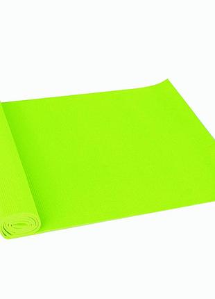 Коврик спортивный toorx yoga 173 х 60 х 0,4 см для йоги и фитнеса verde (mat-173)