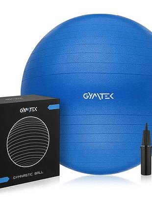 Фітбол gymtek 65см синій + насос