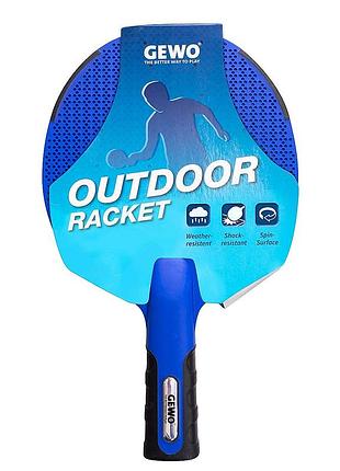Ракетка для настільного тенісу gewo outdoor blue fl (1017065001)