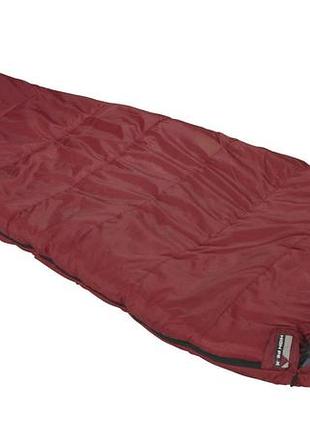 Спальный мешок high peak tr 300/0°c dark red/grey left (23066)