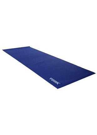 Килимок (мат) для фітнесу та йоги york fitness 0,3см синій