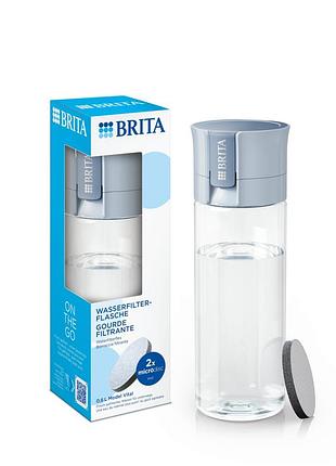 Фільтр-пляшка brita 600 мл блакитна 1052262
