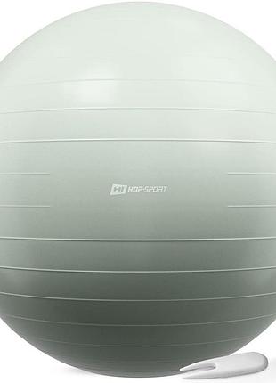 Фітбол hop-sport 85см шавлієвий + насос