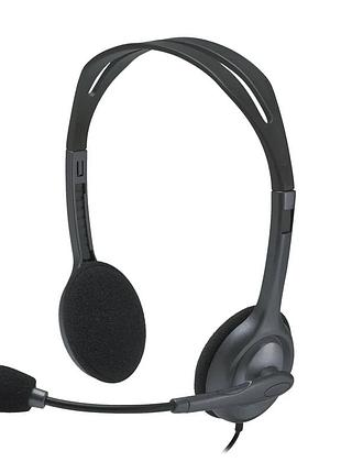 Гарнитура logitech h111 stereo (981-000593)