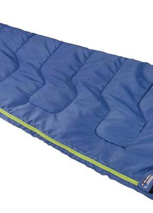 Спальный мешок high peak easy travel/+12°c blue/dark blue left (20090)