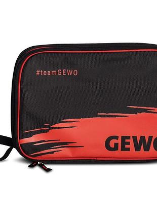 Чохол для ракетки gewo double cover wave black/red (109699130)
