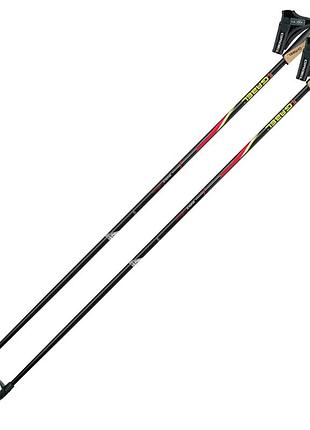 Палки для скандинавской ходьбы gabel fx-75 snake carbon 135 dual spike (7008351011350)