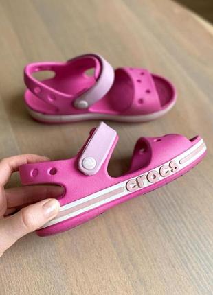 Crocs дитячі, крокси, crocs crocband sandal kids c13