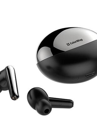 Bluetooth-гарнитура сolorway tws-3 earbuds black (cw-tws3bk)