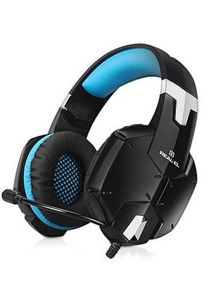Гарнитура real-el gdx-7500 black/blue