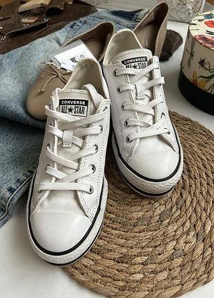 Кеди converse шкіра.