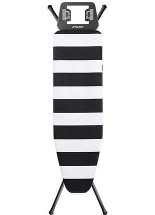 Доска гладильная rolser k-uno black tube blanco/negro (k01016-2064)