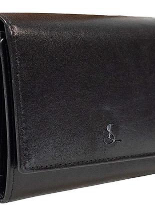 Кошелек женский кожаный semi line rfid black (p8263-0)