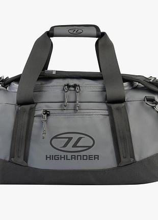 Сумка дорожная водозащитная highlander hauler duffel 30l dark grey (db131-dgy)