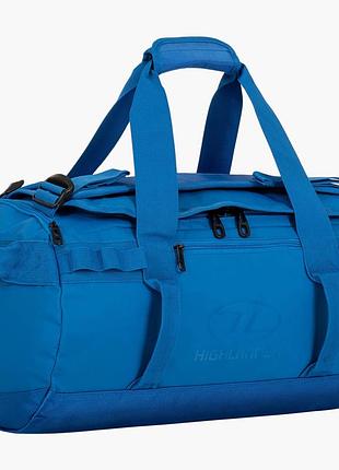 Сумка дорожная водозащитная highlander storm kitbag 65l blue (db123-bl)
