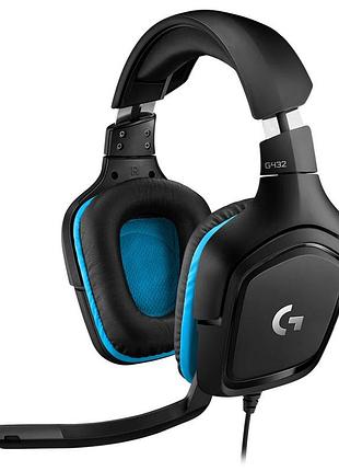 Гарнитура logitech g432 black (981-000770)