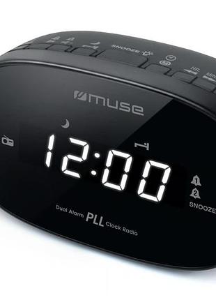 Радио-часы muse m-155 cr