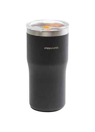 Термокружка fiskars on-the-go 0.5 л черная (1078762)