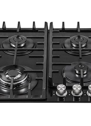 Газовая варочная поверхность ventolux hsf640-h2g cest (bk)