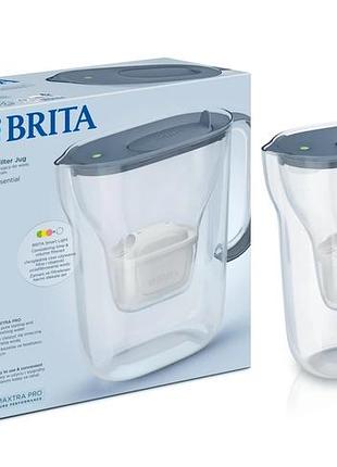 Фільтр-глечик brita style essential mxpro сіро-блакитний (1058042)