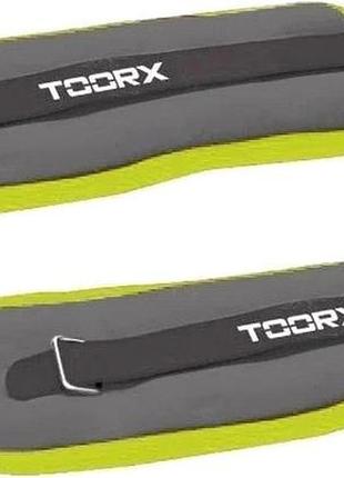 Утяжелители toorx 2 х 0.5 кг для ног и рук (ahf-071)