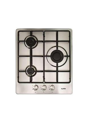 Газовая варочная поверхность ventolux hg430-b3 s x (3 конфорки, 45 см.)
