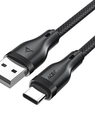 Кабель acefast c8-04 usb-a - usb-c charging data cable black 6974316282693 2