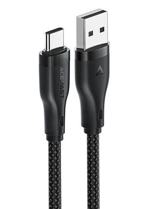 Кабель acefast c8-04 usb-a - usb-c charging data cable black 6974316282693 4