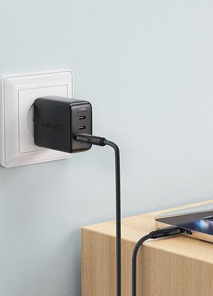 Кабель acefast c8-04 usb-a - usb-c charging data cable black 6974316282693 5